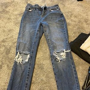 Ripped jeans size 1